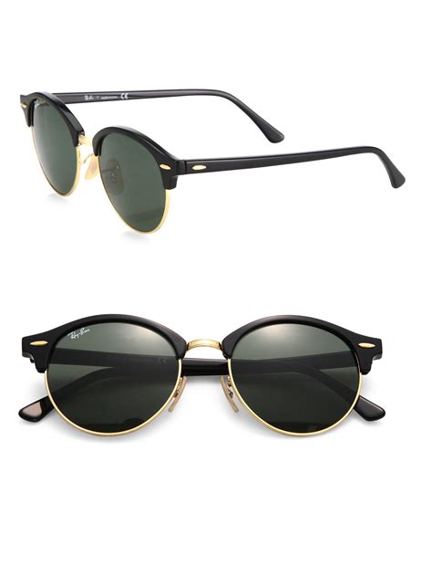 ray ban 51mm round sunglasses